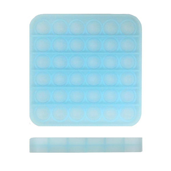 Luminous Square Push Pop Bubble