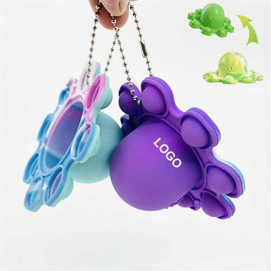 Double flip octopus pop fidget sensory toy