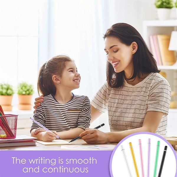 Metal Rod Inkless Immortal Pencil With Eraser