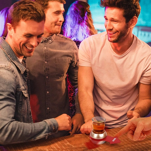 Spin The Shot Drinking Game Rotating Disc Toy