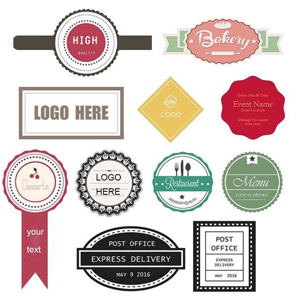 Full Color Any Shape Vinyl Stickers (3/8" to 4'')