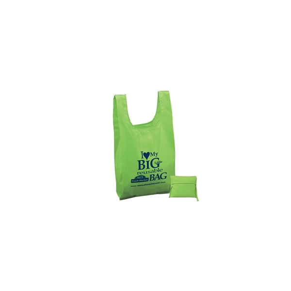 Foldable Jersey Grocery Tote Bag w/ Inner Pouch