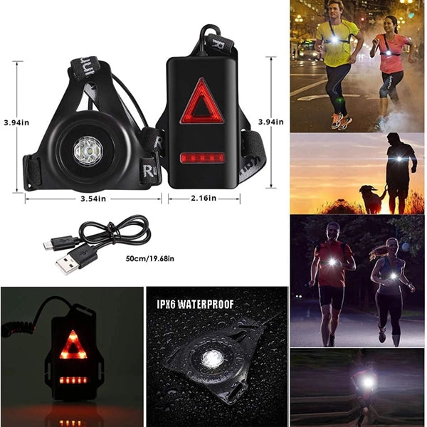 Outdoor night running lights