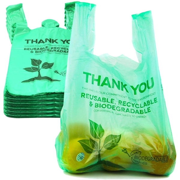 Plastic shopping T-shirt Bags
