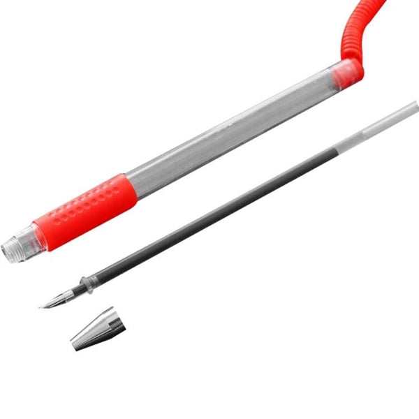 Bank Counter Ballpoint Pen With Rectangle Stand