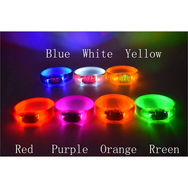 Voice Activated Sound Control LED Bracelets