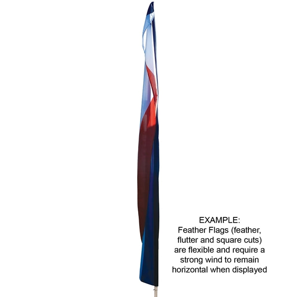 3' x 15' Message Flutter Flag - Craft Show