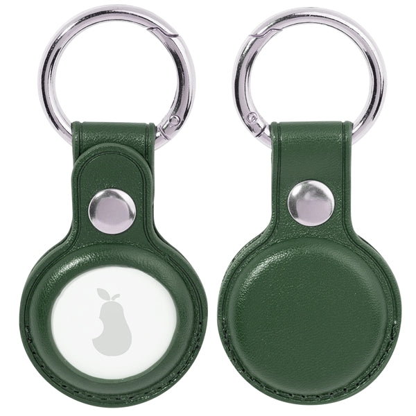 Faux Leather AirTag Holder