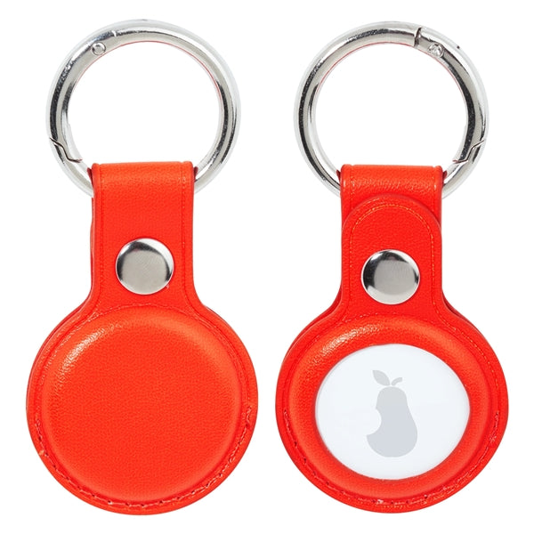 Faux Leather AirTag Holder