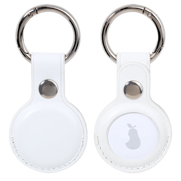 Faux Leather AirTag Holder