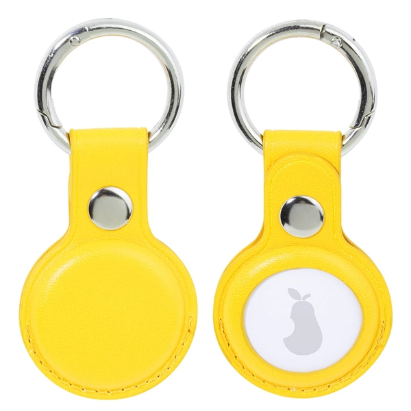 Faux Leather AirTag Holder