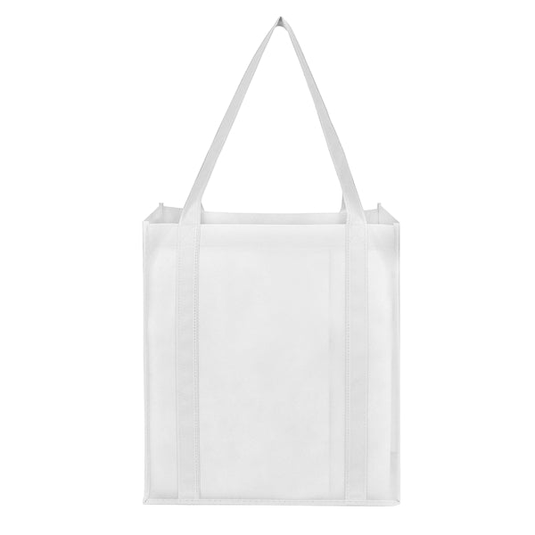Non-Woven Grocery Tote Bag With Bottom Insert(Ocean)