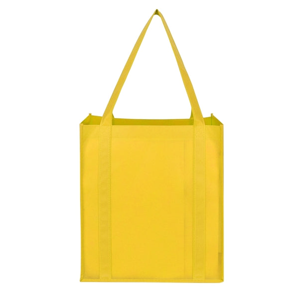 Non-Woven Grocery Tote Bag With Bottom Insert(Ocean)