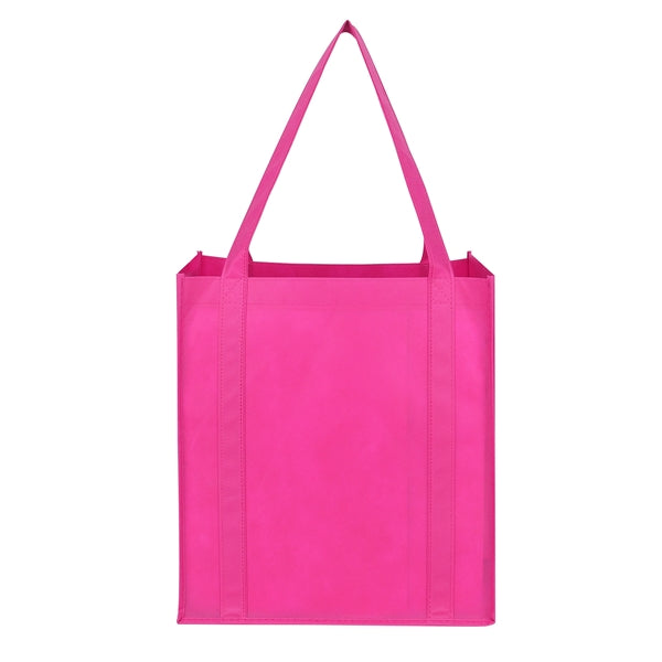 Non-Woven Grocery Tote Bag With Bottom Insert(Ocean)