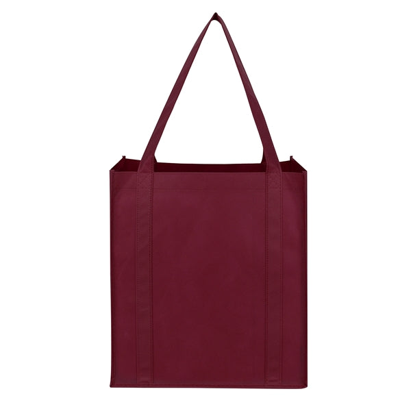 Non-Woven Grocery Tote Bag With Bottom Insert(Ocean)