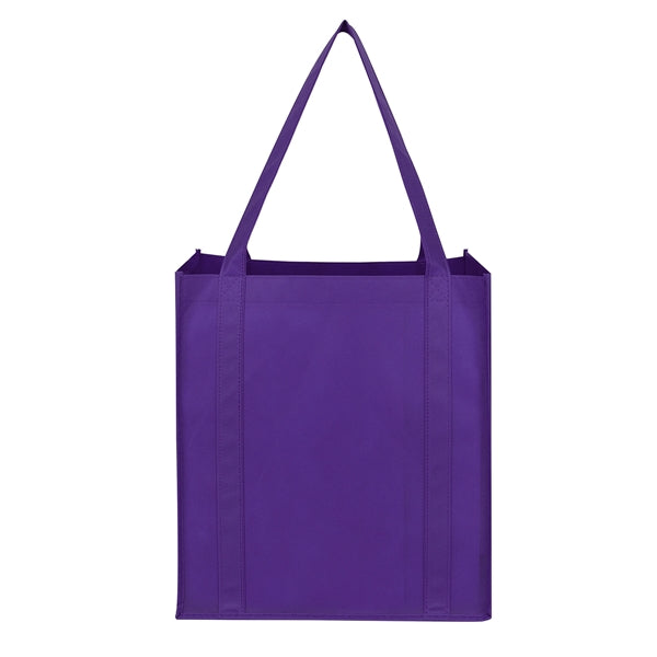 Non-Woven Grocery Tote Bag With Bottom Insert(Ocean)