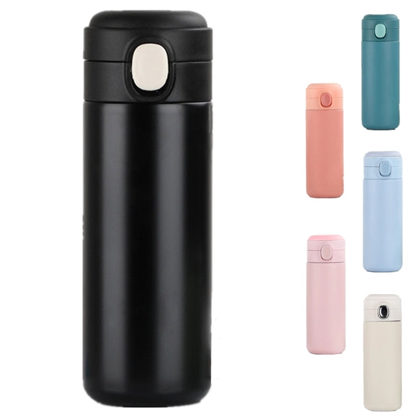 15 oz Stainless Steel Vacuum Insulated Bottle with Flip Lid