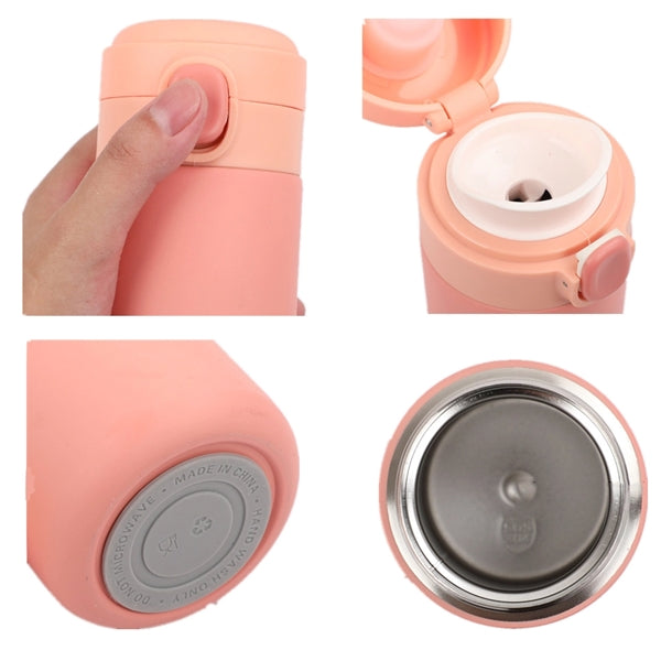 15 oz Stainless Steel Vacuum Insulated Bottle with Flip Lid