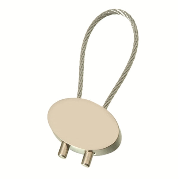 Cable Square Key Chain