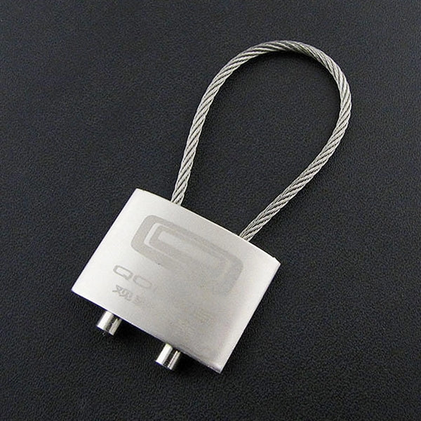 Cable Square Key Chain