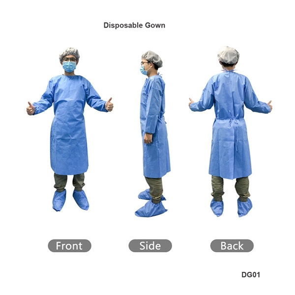 Disposable SMS Isolation Gowns Coveralls