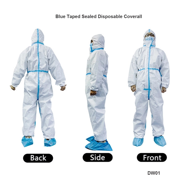 Disposable SMS Isolation Gowns Coveralls