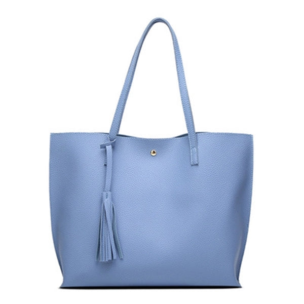 Leather tote bags large handbag for women