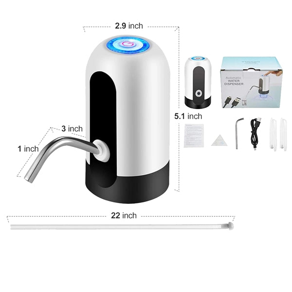 USB Rechargeable Electric Water Dispenser Pump