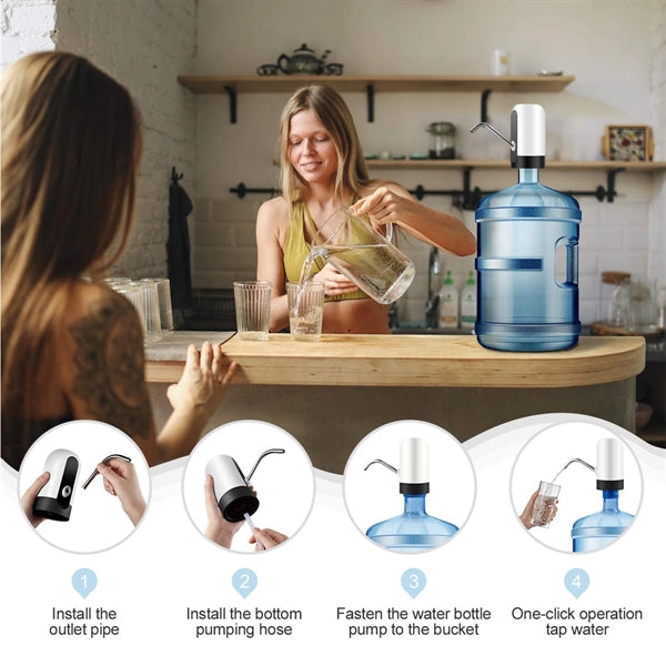 USB Rechargeable Electric Water Dispenser Pump