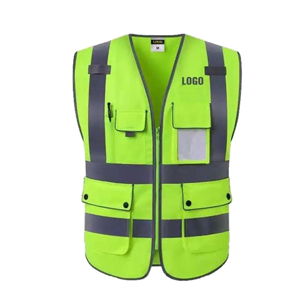 9 Pockets Reflective Safety Work Vest