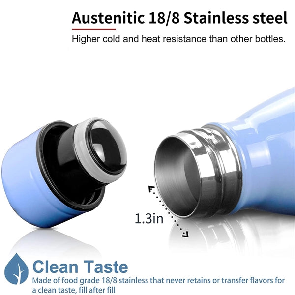 17 OZ. Vacuum Insulated Stainless Steel Water Bottle