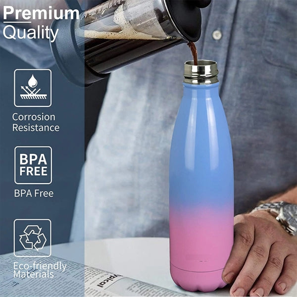 17 OZ. Vacuum Insulated Stainless Steel Water Bottle