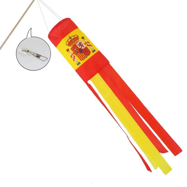 Colorful American US Flag Windsock