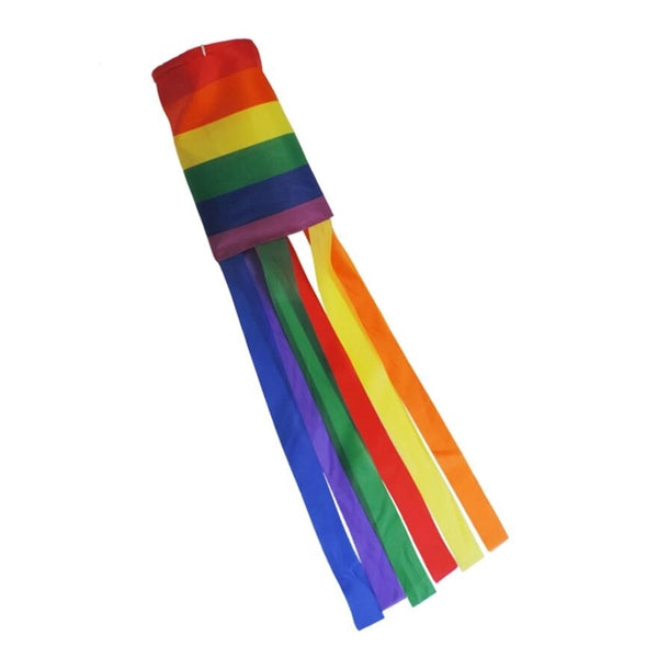 Colorful American US Flag Windsock