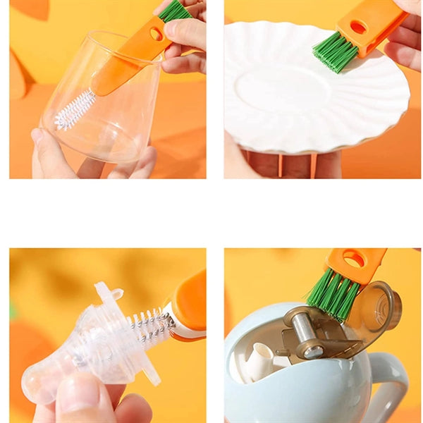 3 in 1 Cup Cover Deep Cleaning Brush