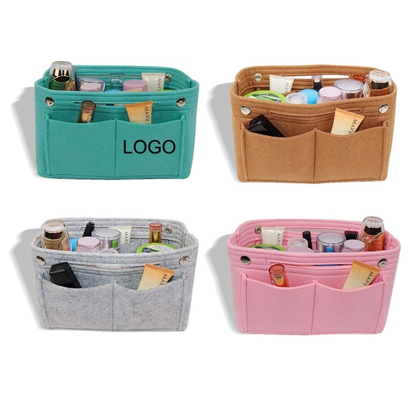 Felt Bag Organiser Travel Cosmetic Box