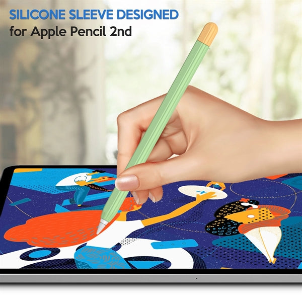Apple pencil non-slip silicone protective cover