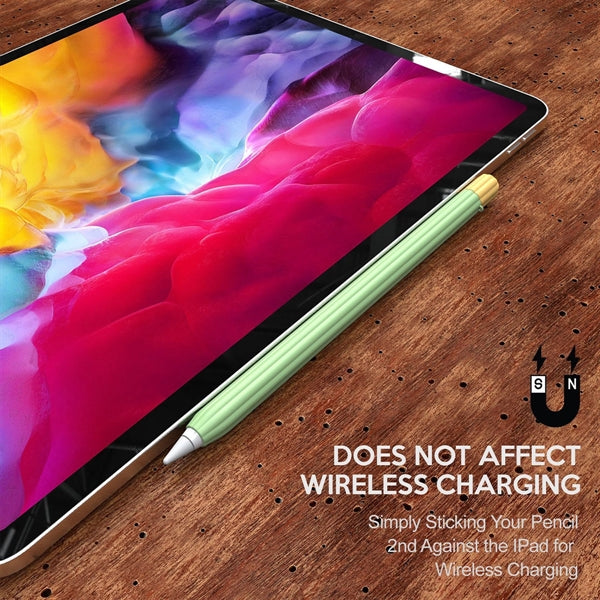 Apple pencil non-slip silicone protective cover