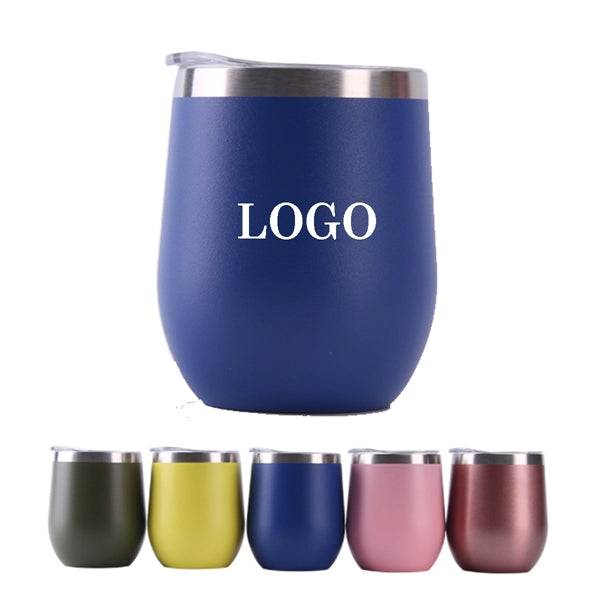 12oz Insulation Eggshell Cup With Lid