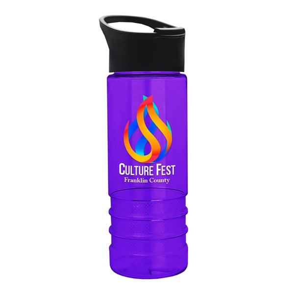 Salute2 - 24 oz. Bottle With Pop-up Sip Lid - Digital