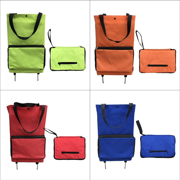 Wheeled Collapsible Shopping Cart