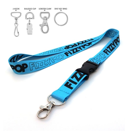 Dye-Sublimation Lanyard w/ Detachable Buckle