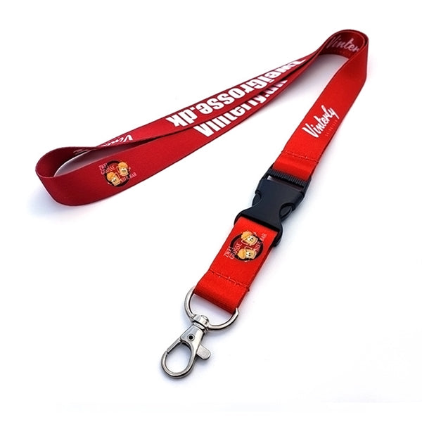 Dye-Sublimation Lanyard w/ Detachable Buckle