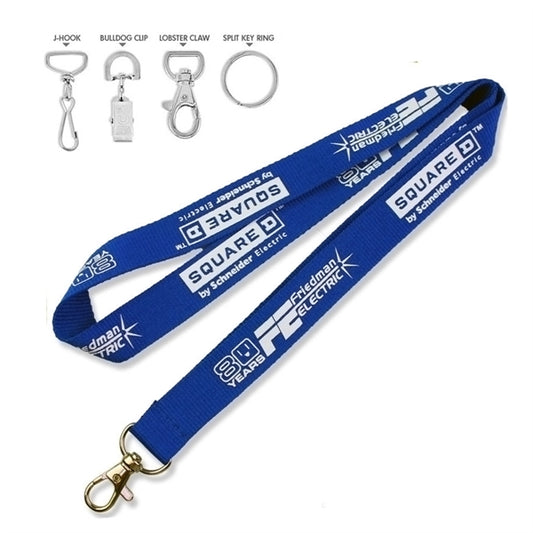 Silkscreen Printed Flat Lanyard