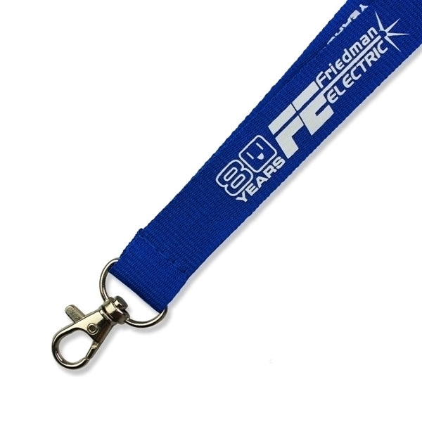 Silkscreen Printed Flat Lanyard
