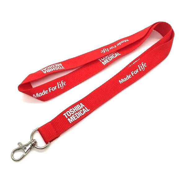 Silkscreen Printed Flat Lanyard