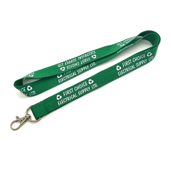 Silkscreen Printed Flat Lanyard