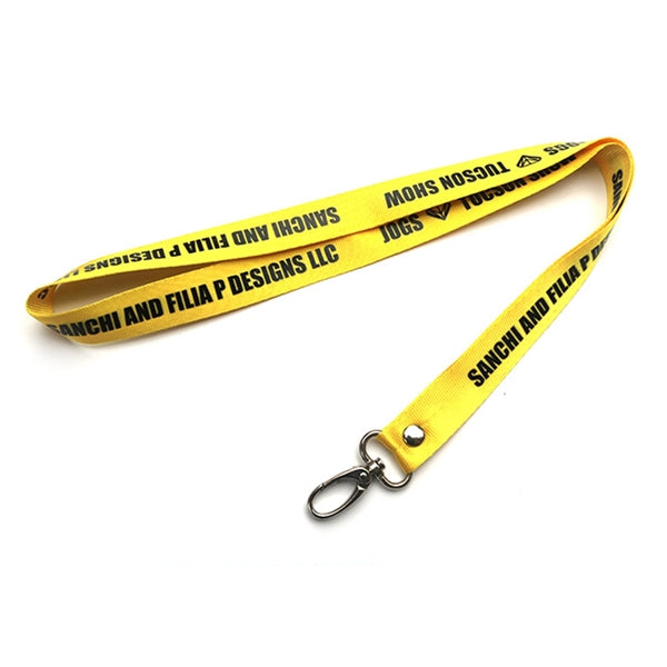 Silkscreen Printed Flat Lanyard