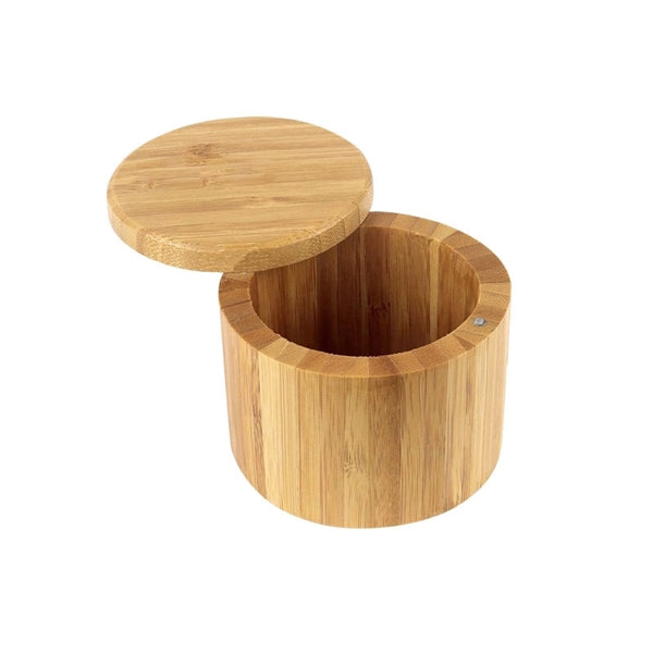 Round Bamboo Spice Rack