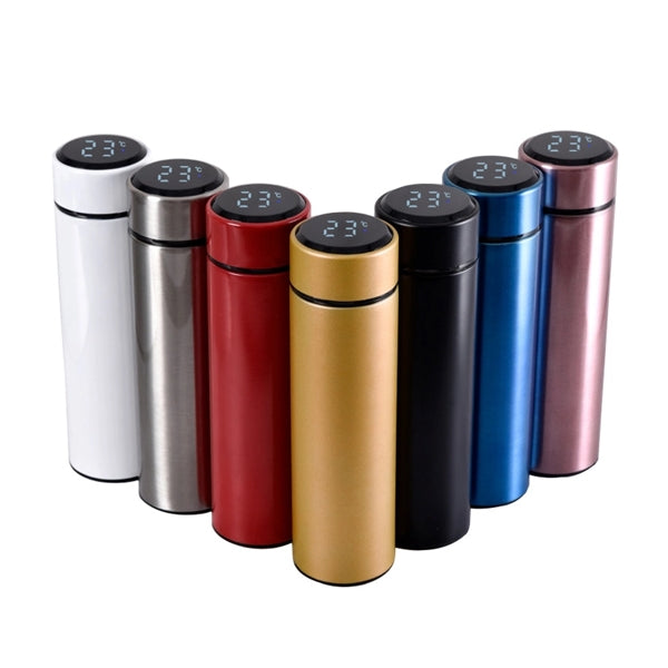 17 oz Thermo Water Bottle Travel Mug with LCD Touch Screen